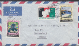 1966. POSTES AFGHANES. Cover BY AIR MAIL To Sweden From KABOUL 6-3-66 With 3 Stamps With Tou... (Michel 944+) - JF426680 - Afganistán