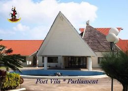 Vanuatu Port Vila Parliament New Postcard - Vanuatu