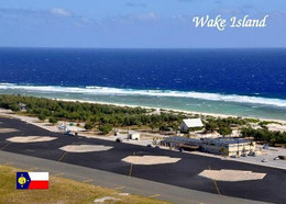 Wake Island Airport Pacific Ocean USA New Postcard - Other & Unclassified
