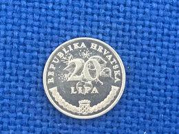 Münze Münzen Umlaufmünze Kroatien 20 Lipa 1999 - Croatia