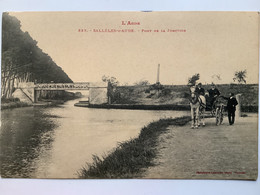 CPA - 11 Salleles D’Aude.Pont De La Jonction. - Salleles D'Aude