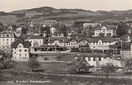 CPA WETZIKON- PARTIAL TOWN PANORAMA - Wetzikon