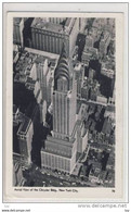 NEW YORK CITY - Aerial View Of The Chrysler Building, Skyscraper, Foto PC,  1950 - Chrysler Building