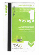 192 T - TICKET BUS  - TRAMWAY - ORLÉANS - 1 VOYAGE - Europe