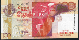SEYCHELLES P40a 100 RUPEES 2001 #AE    UNC. - Seychellen