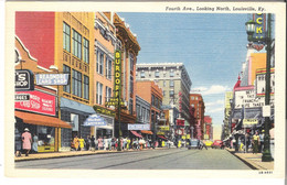 Louisville - Fourth Ave. - Looking North  Von 1950 (5913) - Louisville