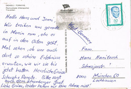 46087. Postal  URFA (Turquia) 1983. Vita De DENIZLI. Herapolis. Travertino Mineral - Briefe U. Dokumente