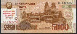 KOREA NORTH PCS20 5000 WON 2013 Issued 2017 UNC. - Korea, North