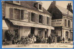 62 - Etaples - Hotel I00S - Grand Place - Cafe - Restaurant  (N9007) - Etaples