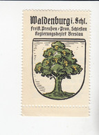 Ortswappen Kaffee Hag Waldenburg  Preußen  Schlesien Breslau     #52 Von 1925 - Tee & Kaffee