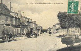 1911   Ourouer  Les Bourdelins       " La Grande Rue  " - Saint-Amand-Montrond