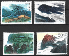 CHINE. N°3026-9 De 1990. Monts Hengshan. - Montagnes