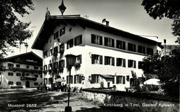 Austria, KIRCHBERG, Tyrol Tirol, Gasthof Kalswirt (1950s) RPPC Postcard - Kirchberg