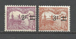 NOUVELLE CALEDONIE TAXE  N° 24 Et 25 NEUF*  TRACE DE CHARNIERE / MH - Timbres-taxe