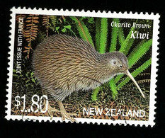 2000 Okarito Brown Kiwi Michel NZ 1879 Stamp Number NZ 1694 Yvert Et Tellier NZ 1798 - Oblitérés