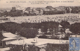 CPA - 17 - ROYAN - Vue Prise Du Splendid Hôtel Sur Le Square Botton, Le Casino Municipal Et La Grande Conche - Bloc Frèr - Royan