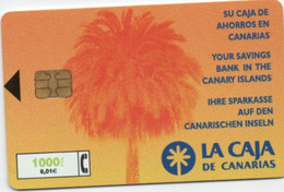 SCHEDA TELEFONICA - PHONE CARD - LA CAJA DE CANARIAS - Other & Unclassified