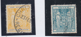 New Zealand 1955 Definitives Mi 110 + 126 Used (BO219) - Used Stamps