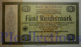 GERMANY 5 REICHSMARK 1933 PICK 1999 UNC PERFORATED "ENTWERTET" - 5 Reichsmark