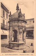 CPA - 17 - Saint Jean D'Angely - Fontaine Du Pilori - LL - Cie Des Arts Photomécaniques Strasbourg - Schiltigheim - Saint-Jean-d'Angely