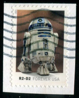 VEREINIGTE STAATEN ETATS UNIS USA 2021 STAR WARS DROIDS: R2-D2 USED ON PAPER SC 5574 MI 5807 YT 5416 - Gebraucht