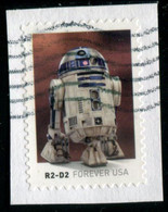 VEREINIGTE STAATEN ETATS UNIS USA 2021 STAR WARS DROIDS: R2-D2 USED ON PAPER SC 5574 MI 5807 YT 5416 - Used Stamps
