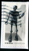 VEREINIGTE STAATEN ETATS UNIS USA 2021 STAR WARS DROIDS: 2-1B DROID F USE DON PAPER SC 5581 MI 5814 YT 5423 - Used Stamps