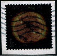 VEREINIGTE STAATEN ETATS UNIS USA 2021 SUN SCIENCE: CORONAL HOLE F USED ON PAPER SC 5607 MI  YT 5449 - Used Stamps