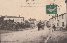 CHEMILLE. -  Rue Saint-Léonard. Carte RARE - Chemille