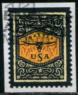 VEREINIGTE STAATEN ETATS UNIS USA 2021 WESTERN WEAR: BELT BUCKLE F USED ON PAPER SC 5616 MI  YT 5458 - Used Stamps