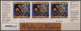 Wallis Et Futuna 2022 - Contes Et Légendes, Mohukele L'esprit Voleur De Terre Faleleu - Bande De 3 Coin Daté Neuf // Mnh - Ongebruikt