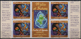 Wallis Et Futuna 2022 - Contes Et Légendes, Mohukele L'esprit Voleur De Terre Faleleu - 4 Val + Vignette Neuf // Mnh - Ongebruikt