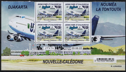 Nouvelle-Calédonie 2022 - Le Bigboss D'Uta, Avion Boeing 747 - 4 Val Avec Coin Daté Neufs // Mnh - Ungebraucht