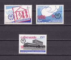 CAP-VERT. YT   N° 549/551   Neuf **   1989 - Islas De Cabo Verde