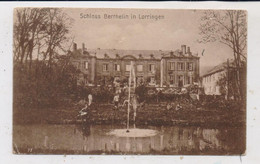 F 57050 LORRY-LES-METZ / LORRINGEN, Schloß Berthelin, Deutsche Soldaten Am Teich, 1917, Deutsche Feldpost - Metz Campagne