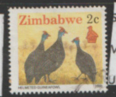 Zimbabwe 1990  SG  790  Guinea Fowl    Fine Used - Zimbabwe (1980-...)