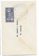 NF Circulated Letter 1939 To St Anthony (arrival Cancel 28.6. On Back) - 1908-1947