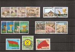 BurkinaFaso ( Lot De Timbres Différents Oblitérés ) - Burkina Faso (1984-...)