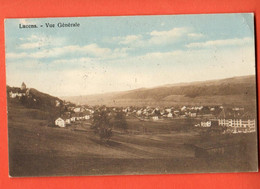 ZRH-32 Lucens Vue Générale.  Sepia.  Circulé 1921   Seal 50570 - Lucens