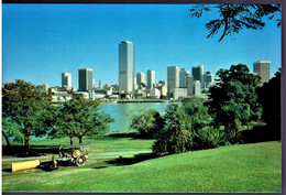 Brisbane Skyline From East Brisbane, Queensland, Australia  - Unused Prepaid Postcard - Brisbane