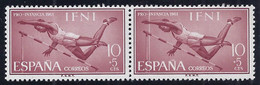 ESPAÑA/IFNI 1961 - Edifil #176 - MNH ** - Variedad: Raya Vertical - Ifni