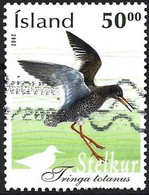 Iceland 2002 - Mi 1022 -YT 950 ( Bird : Common Redshank ) - Gebruikt