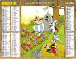 BD CALENDRIER ASTERIX ET OBELIX OBERTHUR PAS DE CALAIS 2007, COMPLET, VOIR LES SCANS - Grand Format : 2001-...