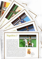 2004 " NAPOLEON ET LA GARDE IMPERIALE " Sur 6 Feuillets CEF N°tés. N°YT 3679 à 84 Parf état. FDC à Saisir !!! - Napoléon