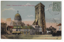 PONT DE RUAN Indre Et Loire Carte Postale 15c Semeuse Lignée Yv 130 Ob Hexagone Pointillé - 1877-1920: Semi Modern Period