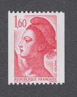 France -Timbres Neufs** Roulettes - Liberté - N° 2192a Numéro Rouge - 1982 - Rollo De Sellos