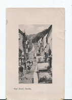 Postcard  High Street Clovelly Devon Posted 1910 - Clovelly