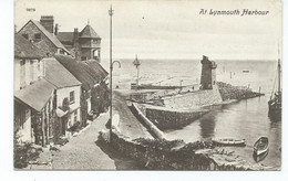 Devon Postcard Lynmouth The Harbour Posted 1909 - Lynmouth & Lynton