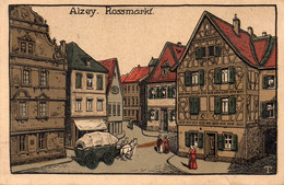 ALZEY - Rossmarkt - Alzey