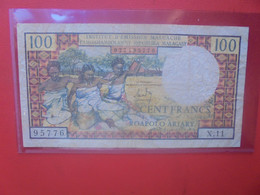 MADAGASCAR (Institut D'émission Malgache) 100 Francs 1961 Circuler(L.7) - Madagascar